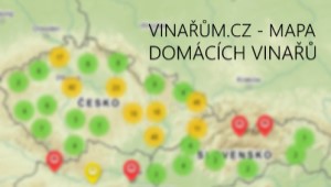 mapa domácích vinařů